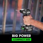 FLEX 1/2-in 24-Volt Variable Brushless Cordless Hammer Drill, Compact (Includes 1 Battery and Charger)