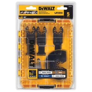 DEWALT5-Piece Oscillating Blade Set 