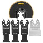 DEWALT5-Piece Oscillating Blade Set 