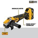 DEWALT 20V MAX XR POWER DETECT 4.5-Inch Brushless Angle Grinder (Tool Only - DCG415B)