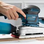 Bosch 120V 3.4 Amp Variable Sheet Corded Sander with Dust Management