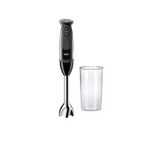 Braun MultiQuick5 21-Speed 400-Watt Pulse Control Immersion Blender with Accessory Jar (Black)