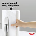 OXO Stainless Steel Metal Freestanding Paper Towel Holder