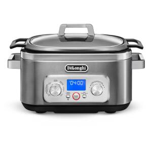 De'Longhi 6-Quart Livenza Programmable Large Slow Cooker (Silver)