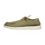 Norty Footwear Mens Slip On Loafer Casual Boat Shoes Olive Size 9