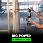 FLEX 1/2-in Keyed Brushless Cordless Right Angle Drill, COMPACT 24-Volt