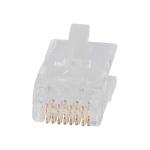 Klein Tools 50-Pack CAT6A Pass-Thru Modular Data Plugs