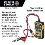 Klein Tools PRO Wire Tracing Tone and Probe Kit VDV500820