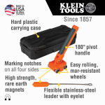 Klein ToolsMagnetic Wire Puller with Stainless-Steel Leader - 50611