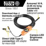 Klein Tools Borescope ET16 - For Android Devices