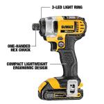 DEWALT 2-Tool Combo Kit 20V MAX Cordless Drill/Impact - DCK240C2