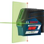 Bosch 165 ft Green Self-Leveling Cross-line Laser Level Kit