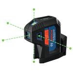 Bosch 125 ft Green Self-Leveling with Plumb Points Laser Level