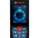 Bosch BLAZE 400 ft Outdoor Red Laser Distance Measurer, Bluetoooth Backlit Display