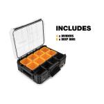 TOUGHBUILT STACKTECH 11 Compartment Large Plastic Small Parts Organizer