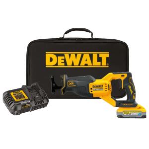 DEWALT DCS382H1 20V MAX XR Brushless Cordless Reciprocating Saw (w/ Charger and Battery)