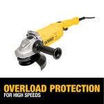 DEWALT 9 Amp 4.5-inch Paddle Switch Angle Grinder - DWE4120W