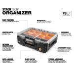 TOUGHBUILT STACKTECH 11 Compartment Large Plastic Small Parts Organizer