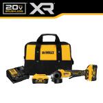 DEWALT 20V MAX XR 4.5-inch Cordless Brushless Paddle Switch Small Angle Grinder (w/ (2) 6.0Ah Batteries DCG413R2)