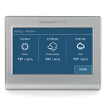 Honeywell Home Wifi Smart Thermostat - Silver