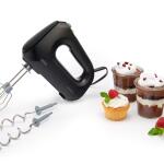 Braun Hand Mixer (Black) with 5 Speeds and Storage