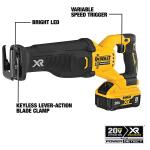 DEWALT DCS368W1 20V MAX XR POWER DETECT Reciprocating Saw (w/ Charger and Battery)