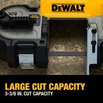 DEWALT DCS378P1 20V MAX* XR Brushless Cordless Mid-Size Bandsaw (5 Ah Battery and Charger Included) 