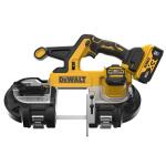 DEWALT DCS378P1 20V MAX* XR Brushless Cordless Mid-Size Bandsaw (5 Ah Battery and Charger Included) 