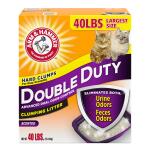 Arm and Hammer 40 LB Scented Clumping Crystal Cat Litter