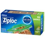 Ziploc 90 Count Pack Sandwich Food Bag