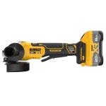 DEWALT 20V MAX 4-1/2 inch - 5 inch Lithium-Ion Cordless Angle Grinder Kit (w/ Bag, 8.0 Ah Battery and Charger - DCG410WW1)