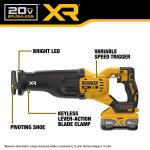 DEWALT DCS384WW1 20V MAX XR Brushless Cordless Reciprocating Saw (w/ Charger and Battery)