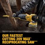 DEWALT DCS384WW1 20V MAX XR Brushless Cordless Reciprocating Saw (w/ Charger and Battery)