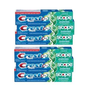 Crest 2.7oz Complete With Scope Whitening -6pk