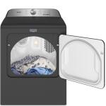 Maytag Volcano Black 7.0 cu ft with XL Lint Trap Steam Cycle Vented Electric Dryer