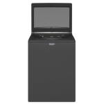 Maytag Volcano Black 4.7 cu ft Deep Fill Pet Pro High Efficiency Agitator Top Load Washer 