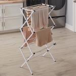 Style Selections 3 Tier 24.5 Inch Metal Drying Rack