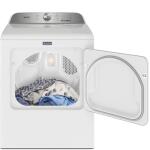 Maytag 7.0 cu ft with XL Lint Trap Steam Cycle Vented Electric Dryer (White)