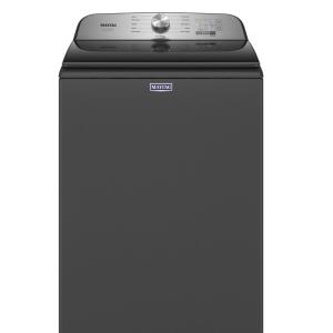 Maytag Volcano Black 4.7 cu ft Deep Fill Pet Pro High Efficiency Agitator Top Load Washer 