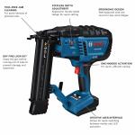 Bosch 18V Brushless 2 1/8 in 18 Gauge Cordless Brad Nailer