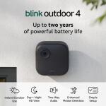 Blink Outdoor 4 - 2 Camera System Wireless Smart Security Camera 