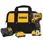 DEWALT XTREME 1/4-in Cordless Screwdriver 12-volt Max Brushless with Charger and 2-Batteries - DCF601F2