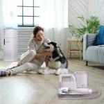 Equator Advanced Appliances 3-Speed Ionic White HEPA and Uv Air Purifier and Pet Groomer