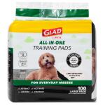 Glad 100 Large 23 Inch Pet All in One Training Pads