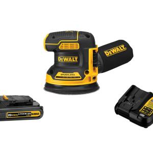 DEWALT 20-VOLT MAX XR Brushless Random Orbital Sander w/ Battery