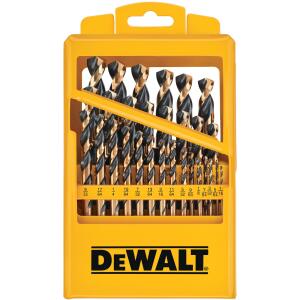 DEWALT 29-Piece Black & Gold Metal Drill Bits Set