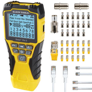 Klein Tools Scout Pro 3 Cable Tester with Locator Remote Kit - VDV501852