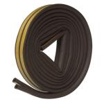 Frost King 5/16 in. x 1/4 in. x 17 ft. EPDM Cellular Rubber Weatherstrip Tape Brown