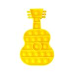 Pop It Yellow Guitar Fidget Toy