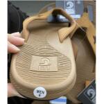 New Wave Mens Thong Sandals Flip Flop Tan Size 8